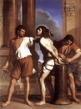 Guercino : The Flagellation of Christ